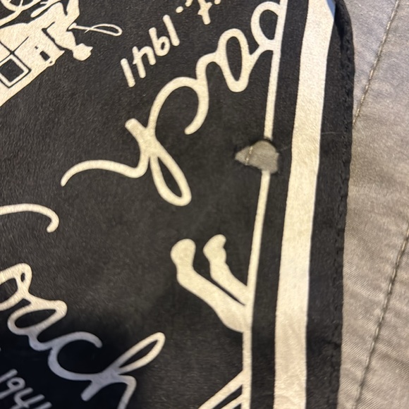 Silk Coach scarf originally purchased in New Orleans - Picture 4 of 4